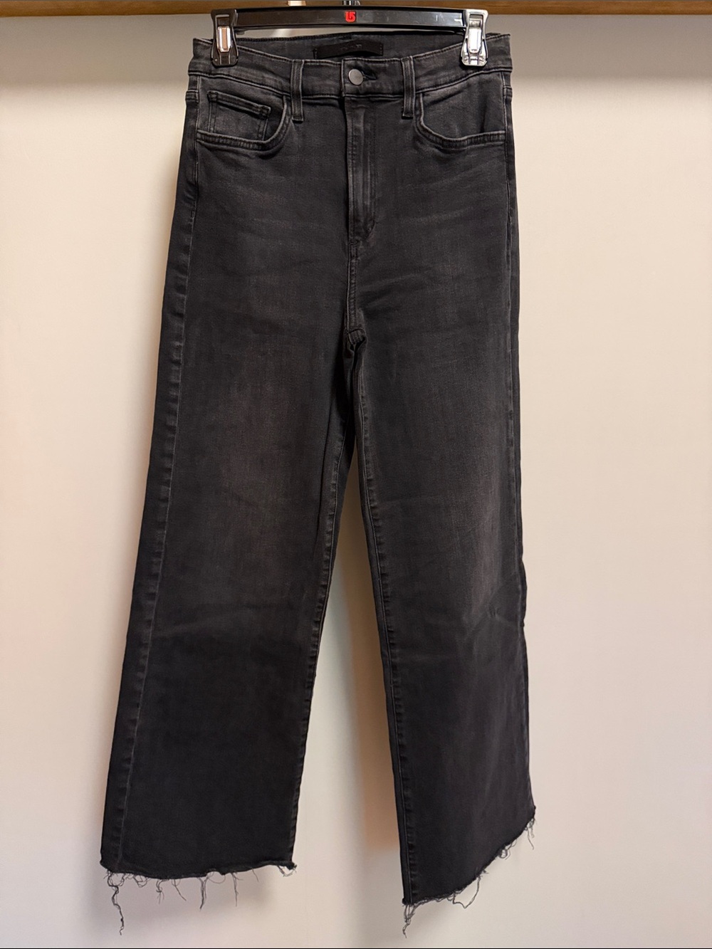 Joes Jeans - The Mia High-Rise Wide-Leg Women's Jeans in Talk Later Washed Black